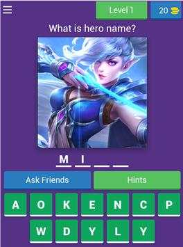 Mobile Legends Heroes Quiz screenshot 13