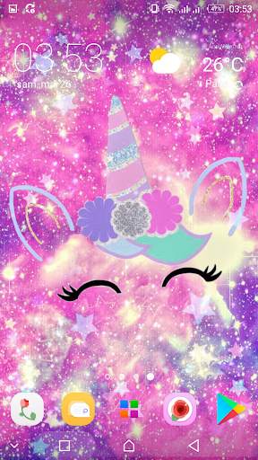 Girly Galaxy wallpapers Cute & Kawaii backgrounds 13 تصوير الشاشة