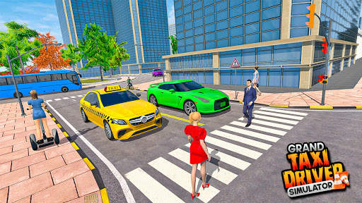 Grand Taxi Drive Simulator: Modern Taxi Games 2021 screenshot 5
