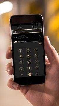 Black gold business desktop theme screenshot 8