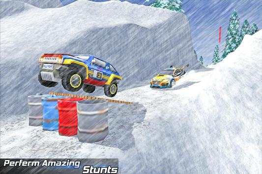 4x4 Winter Snow Car Rally Racing screenshot 7