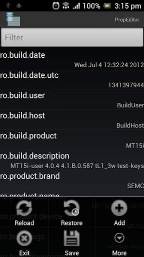 PropEditor screenshot 3