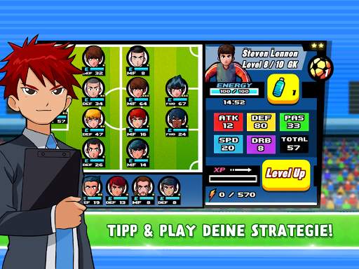 Soccer Heroes 2020 - RPG Football Stars Spiel screenshot 9