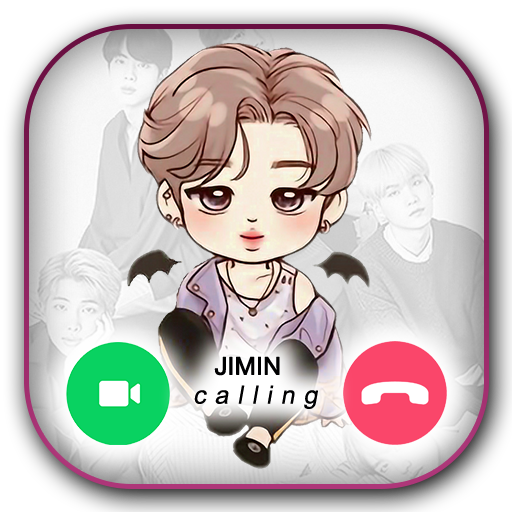 Jimin BTS Fake Call : Chat &amp; Live Video icon