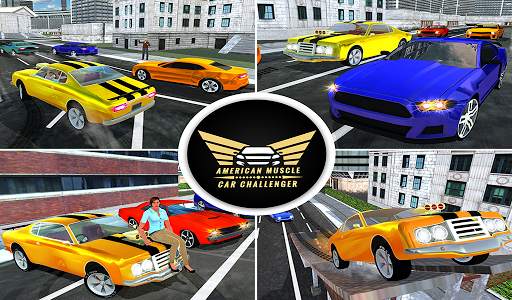 American Muscle Car Driving Simulator 2017 screenshot 10