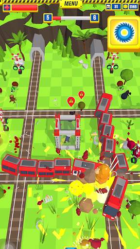 Train vs Zombies 3D screenshot 15