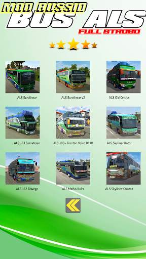 Mod Bussid Bus Als Full Strobo screenshot 6
