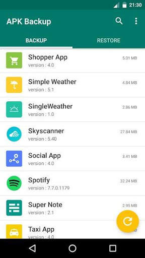 APK App BackUp & Restore - Easy BackUp and Restore screenshot 1
