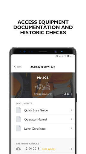 JCB Operator App screenshot 4