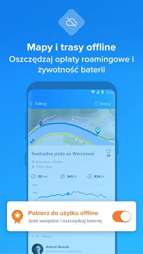 Bikemap - Twoja Mapa Rowerowa i Nawigacja GPS screenshot 3