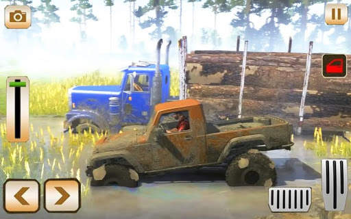 Offroad Jeep Driving Simulator 3D screenshot 2