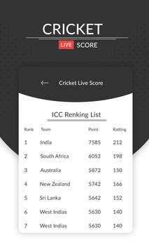 Cricket Live Score screenshot 4