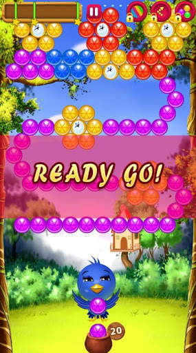 Birds POP Bubble Shooter game स्क्रीनशॉट 2