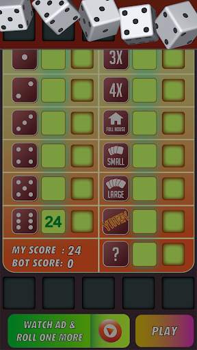 Yatzy - Dice Game screenshot 4