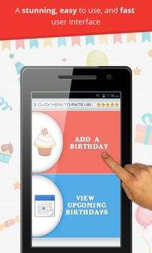 Birthday Reminder скриншот 1