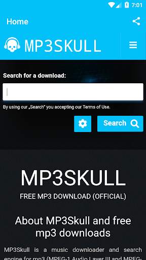 Mp3skulls music app screenshot 2