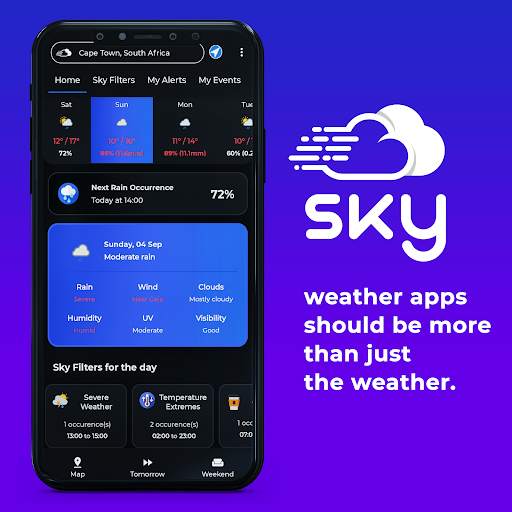 Sky Weather Alerts screenshot 1