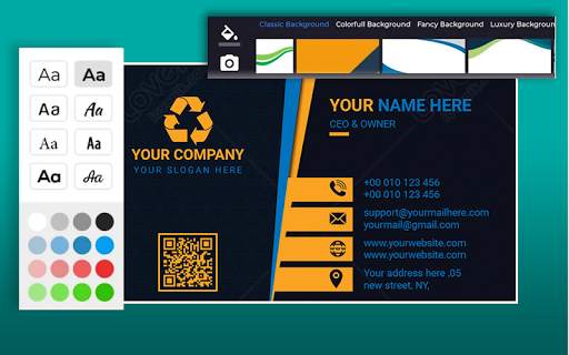 Free Business CARD MAKER – Employee Card maker screenshot 3