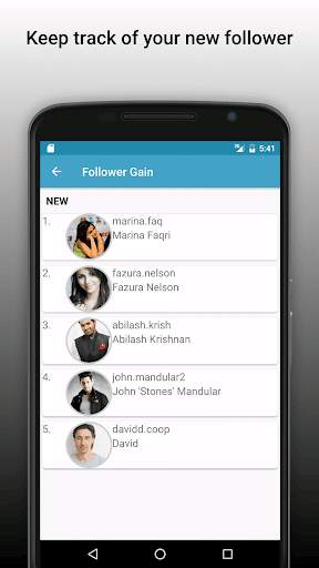 Follower Analyzer for Instagram screenshot 3