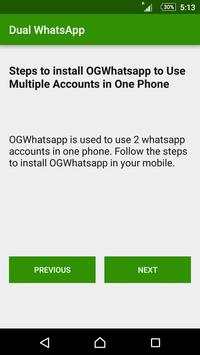 Dual WhatsApp screenshot 1