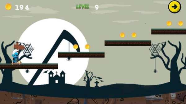 Zombie Smurfs Skater screenshot 8