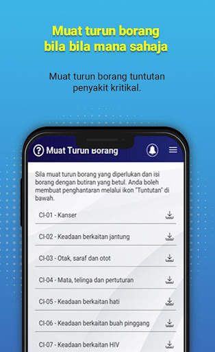 mySalam National Health Protection Scheme screenshot 2
