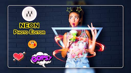 Neon Photo Editor - Background Changer screenshot 1