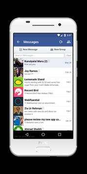 Faster Messenger for Facebook Lite screenshot 4