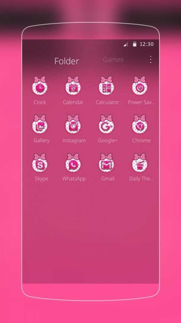 Pink Bowknot screenshot 3