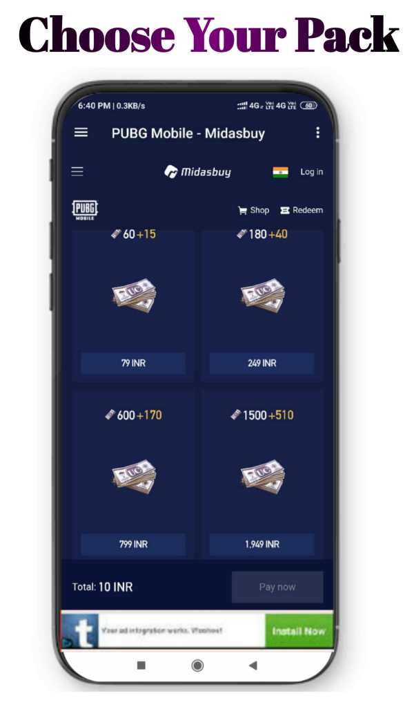 MidasBuy - Topup BC & UC | Free redeem code& gifts screenshot 5