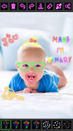 Glow Draw Photo Editor screenshot 3