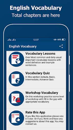 English Vocabulary screenshot 1