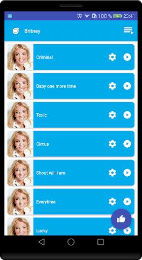 Britney Spears Songs Offline (Best Music) screenshot 5