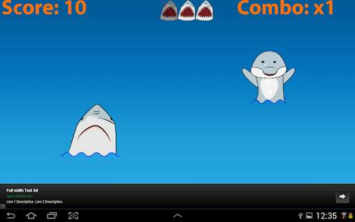 Angry Sharks screenshot 5