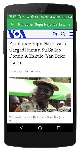Labarun Hausa (Hausa News) screenshot 6