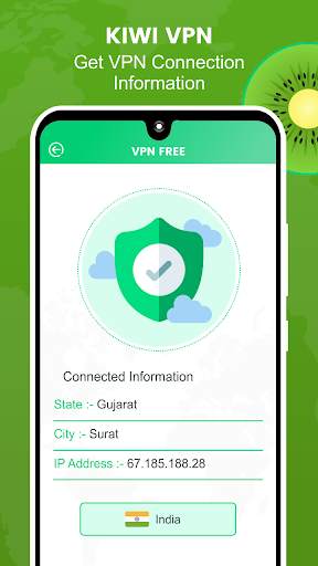 Unlimited Kiwi VPN Free - Secure Proxy & Unblock screenshot 3