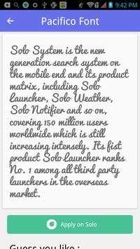 Handwrite font #3 - Solo Font screenshot 1
