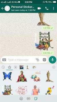 Personal stickers Maker for WhatsApp 1 تصوير الشاشة