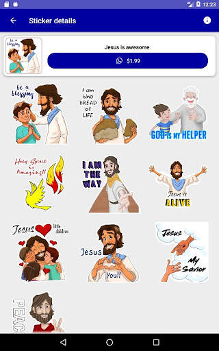 Christian WAStickerApp - Bible screenshot 8