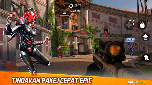 MaskGun: Permainan Menembak screenshot 1