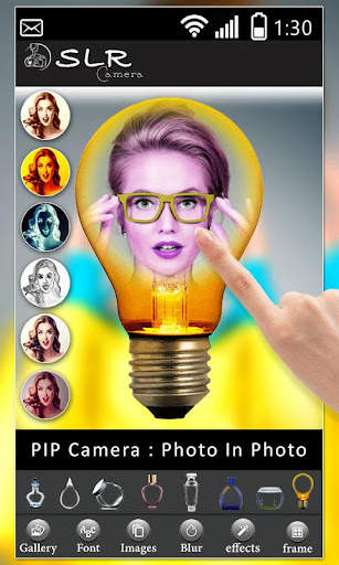 DSLR Camera Auto Blur Background,PIP Effect Photo screenshot 6