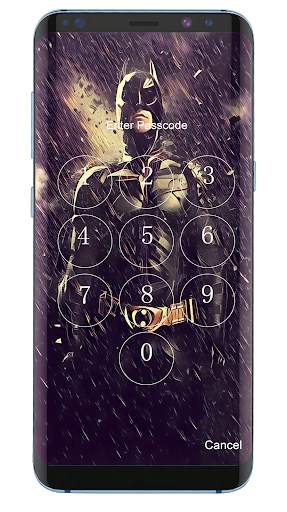 Superheroes Lock Screen 1 تصوير الشاشة