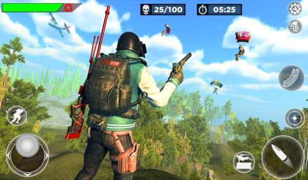 Free Unknown Fire Battleground Survival Game screenshot 9