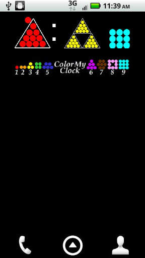 Wallpaper Motion ClockMyClock screenshot 2
