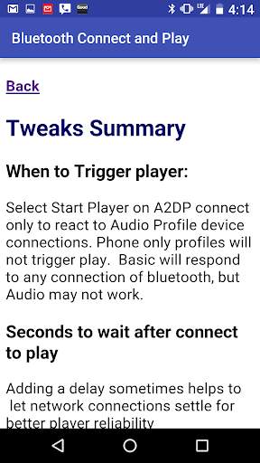 Bluetooth connect & Play screenshot 5