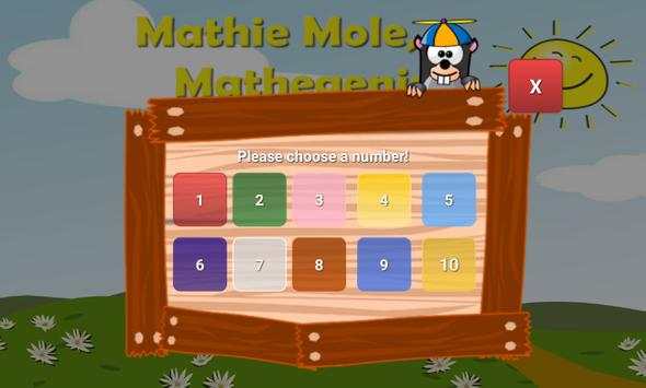Mathie Mole, free edition screenshot 2