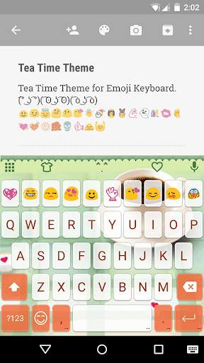 Tea Wallpaper - Emoji Keyboard screenshot 1