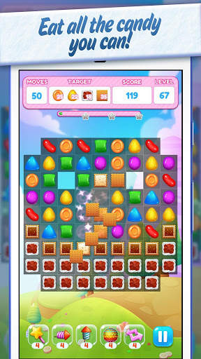 Sweet Candy Yummy 🍮 Color Match Crush Puzzle screenshot 5