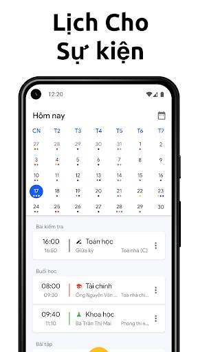 School Planner - Lịch học screenshot 2