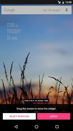 Clock Widget screenshot 7